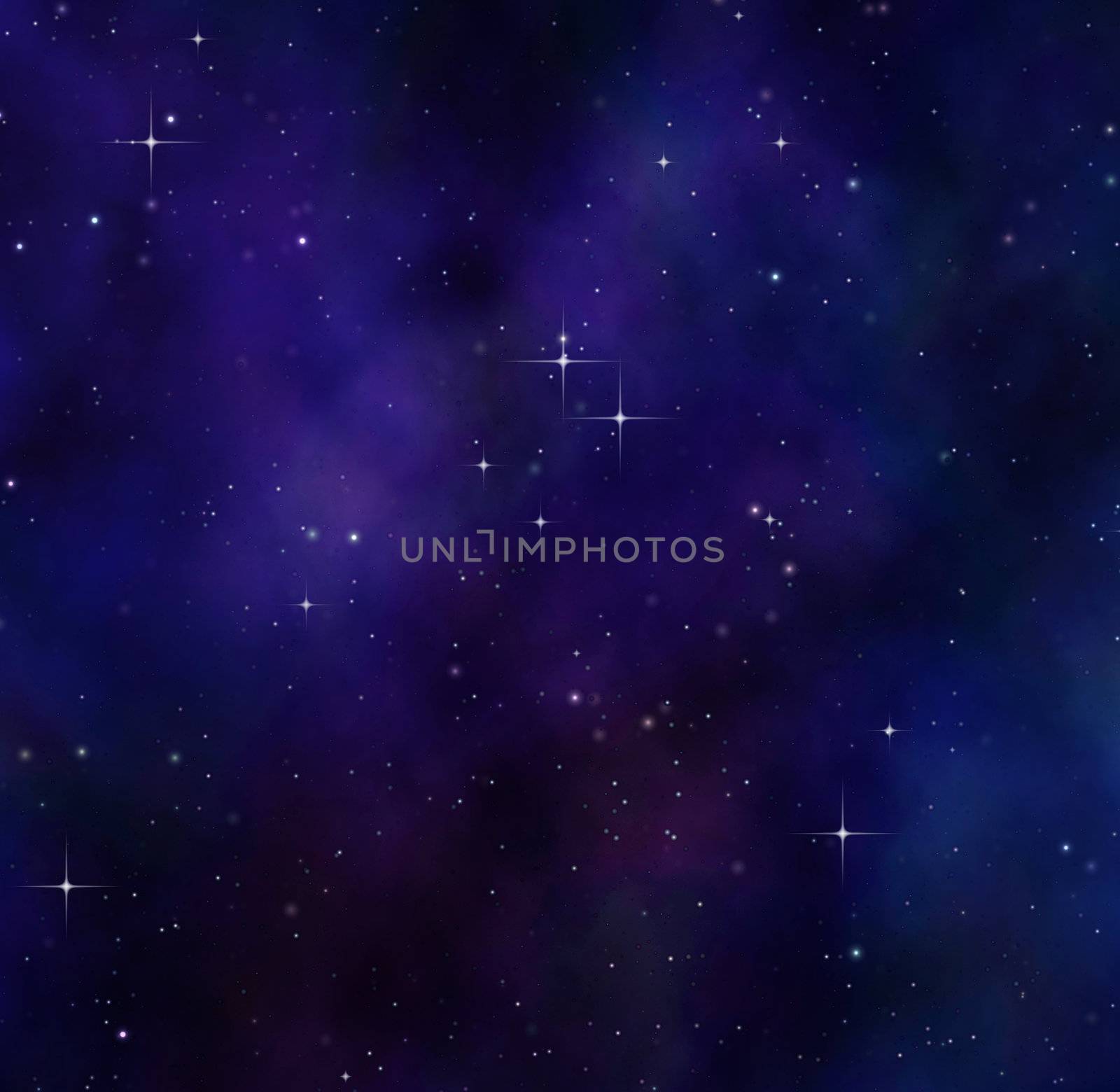deep space night sky by clearviewstock