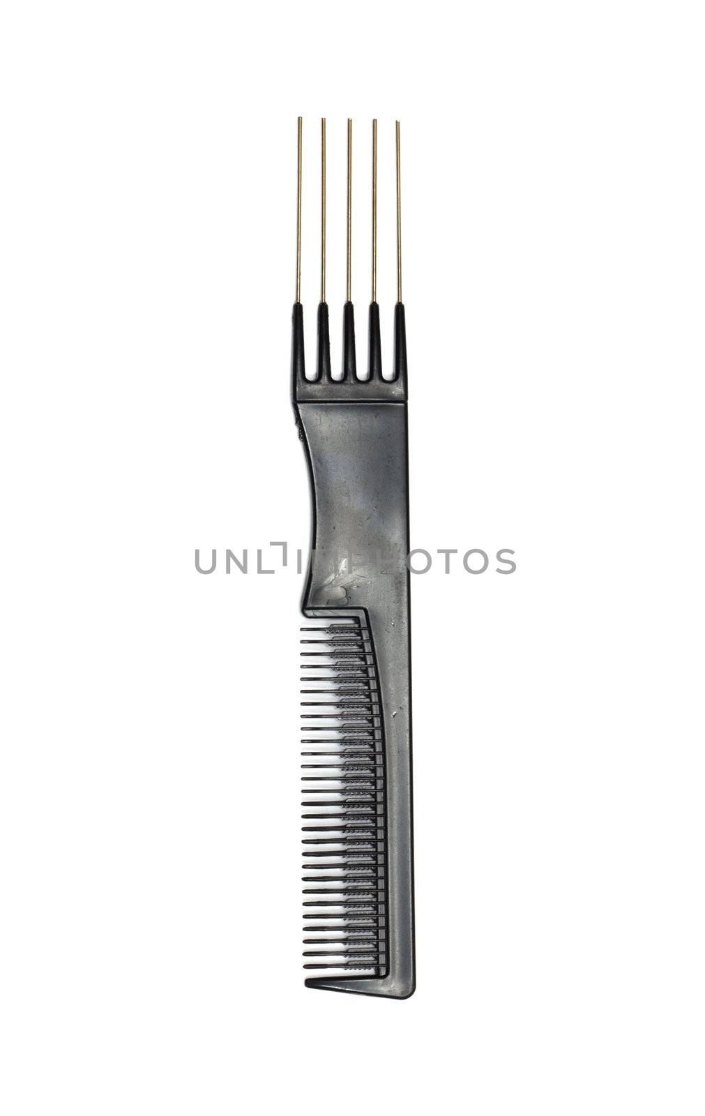comb isolated on white close up look  by schankz
