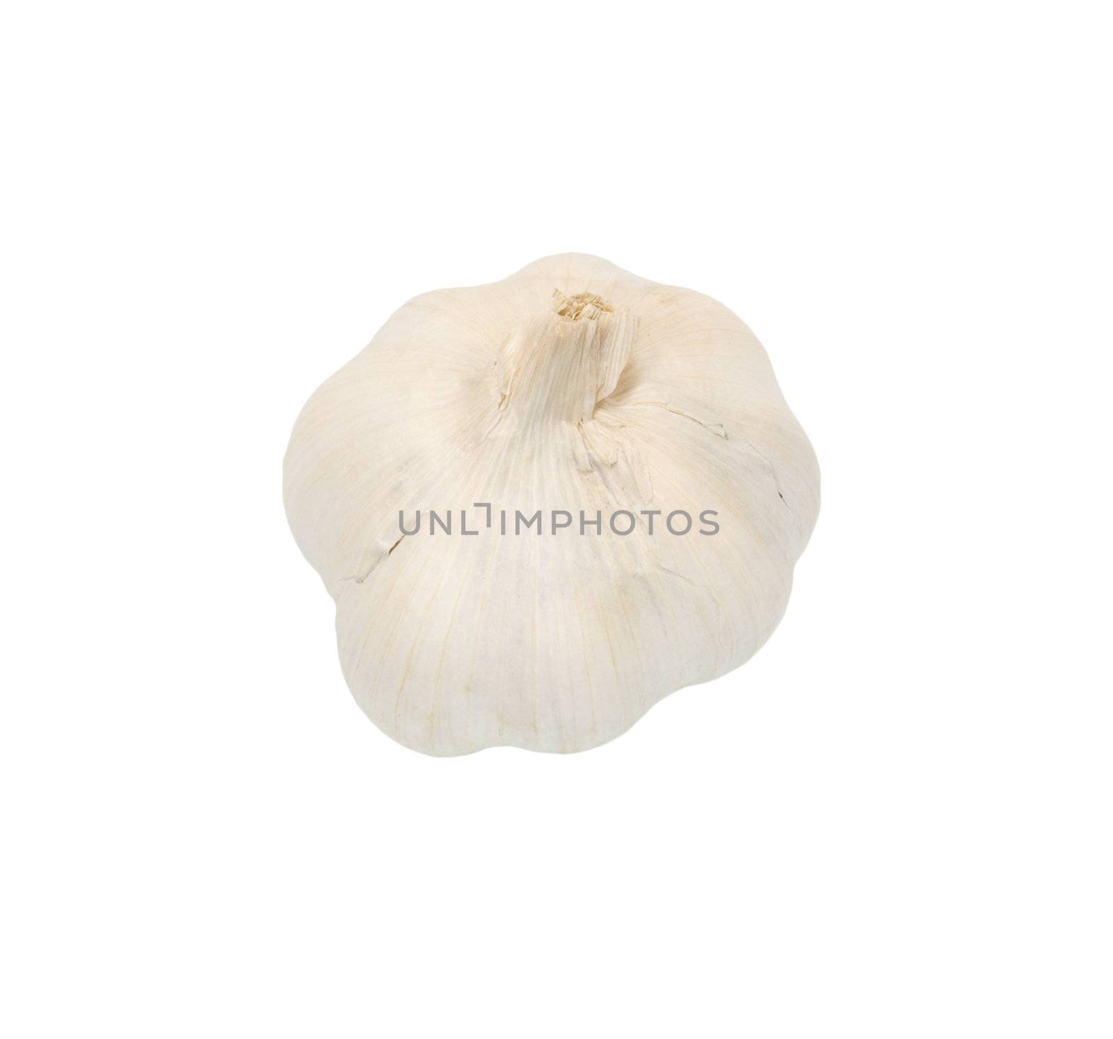 Garlic isolated on white background.  by schankz