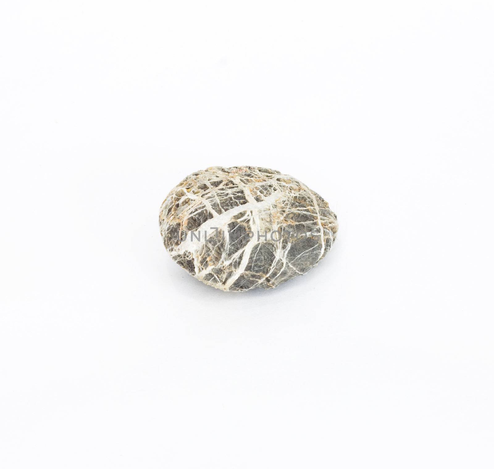 stone,isolated on white with clipping path.  by schankz