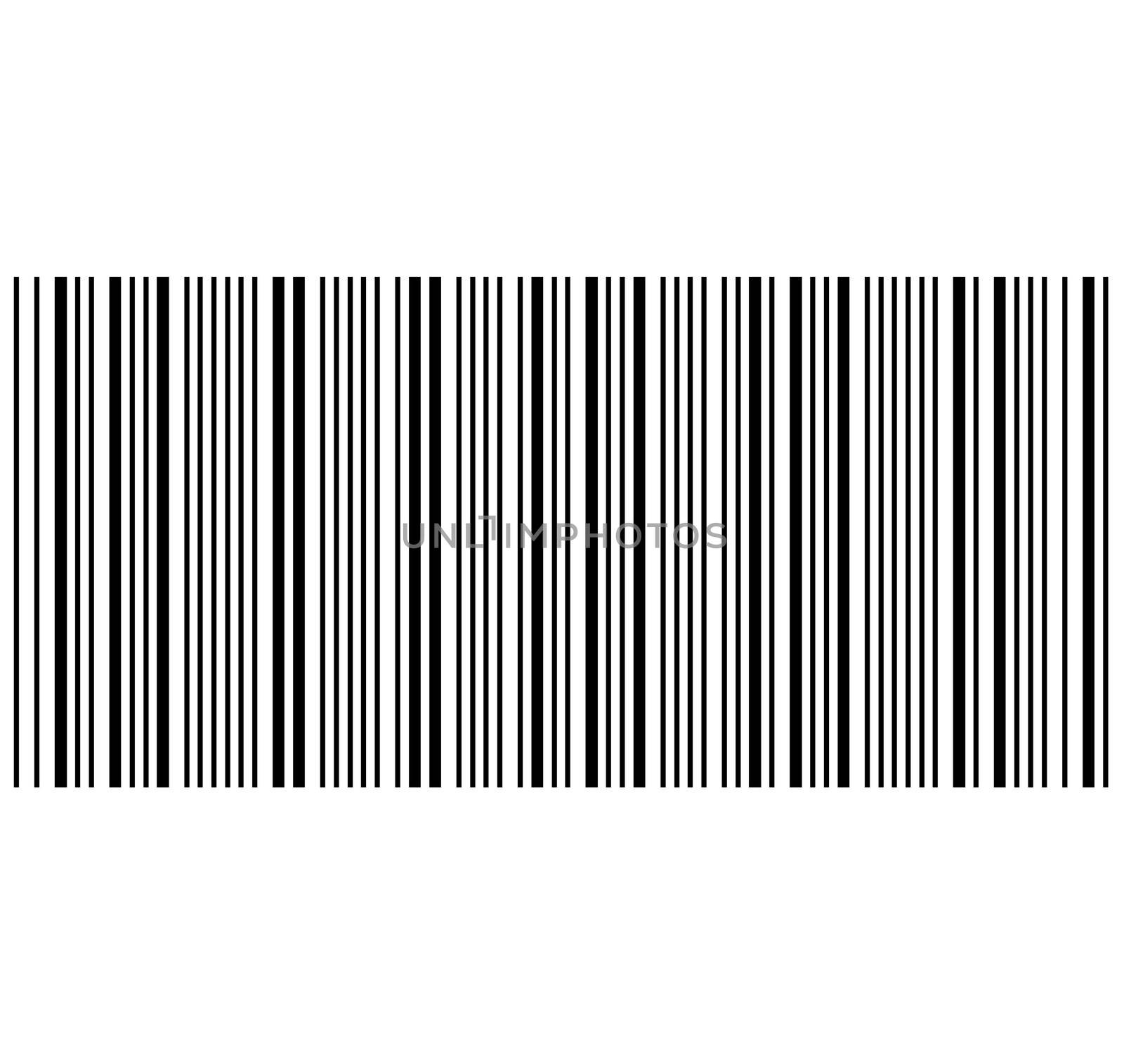 Bar code (barcode) used on product labels