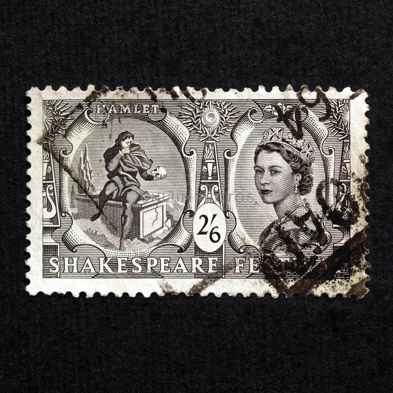 UK 1964 - Shakespeare Festival Stamp, United Kingdom, 1964