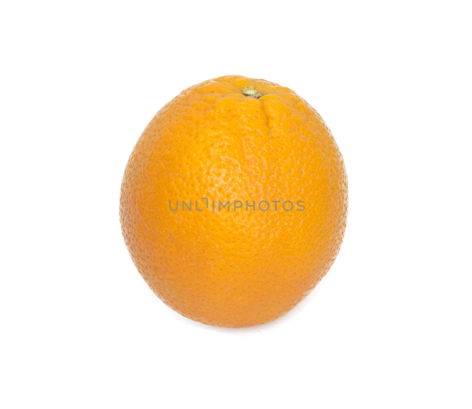 Orange isolated on white background  by schankz