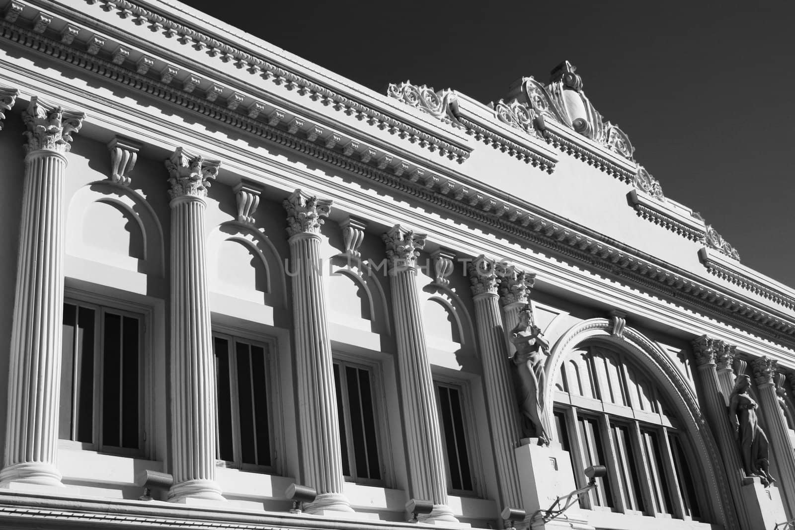 Architecture details showing unique patterns.