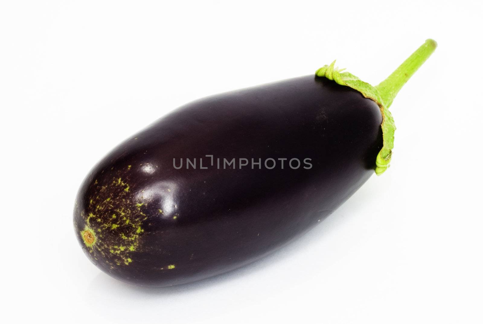 Eggplant on white background  by schankz