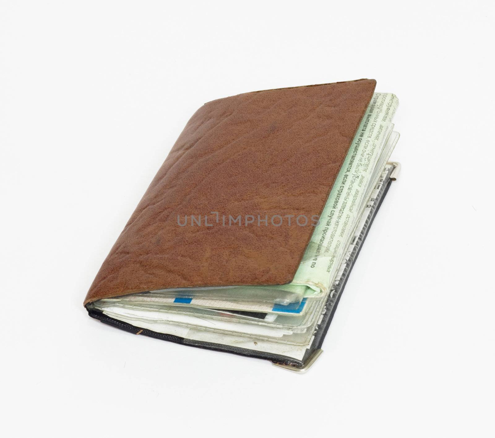 Pocket-book with 