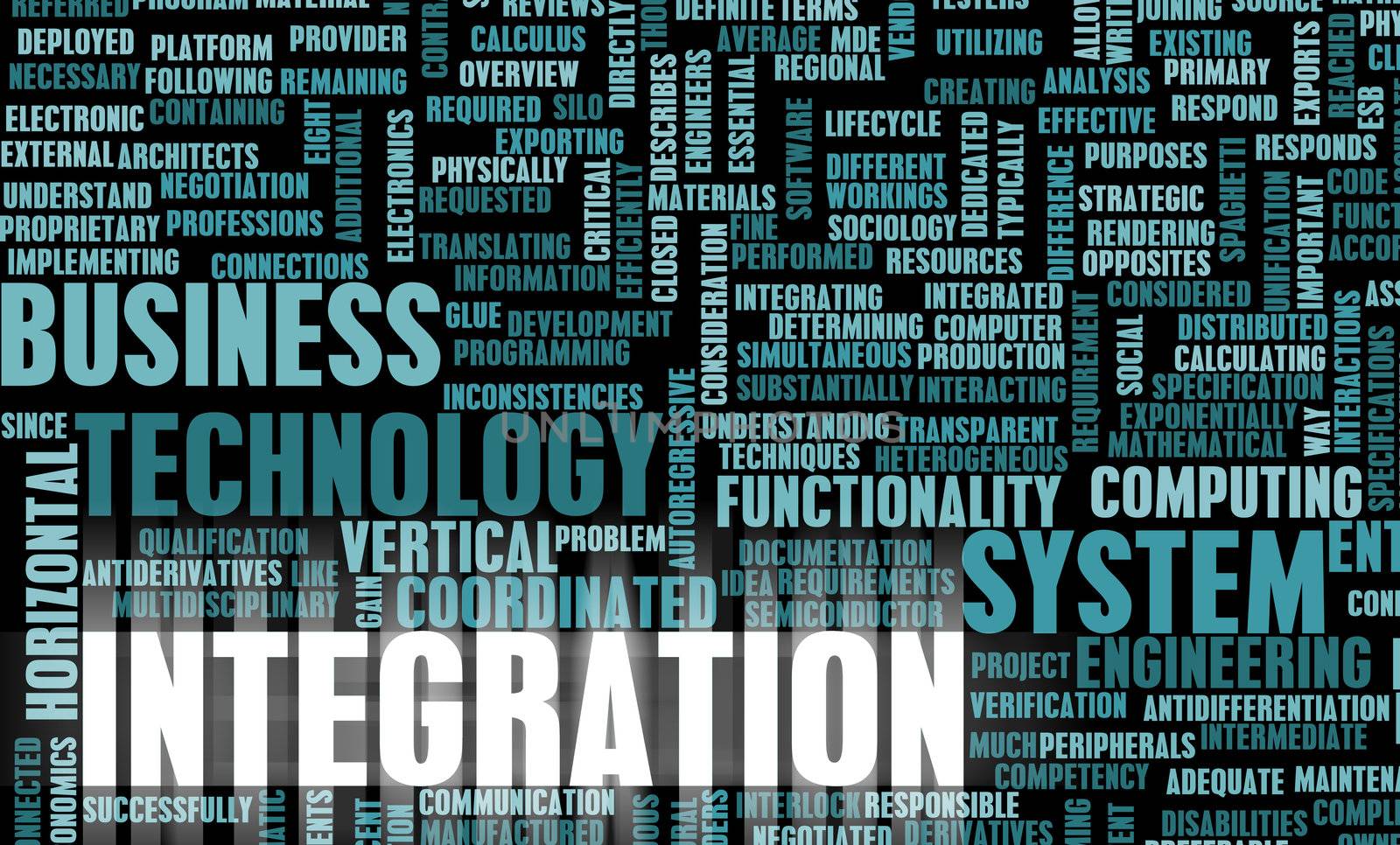 Business Integration as Concept in a Application