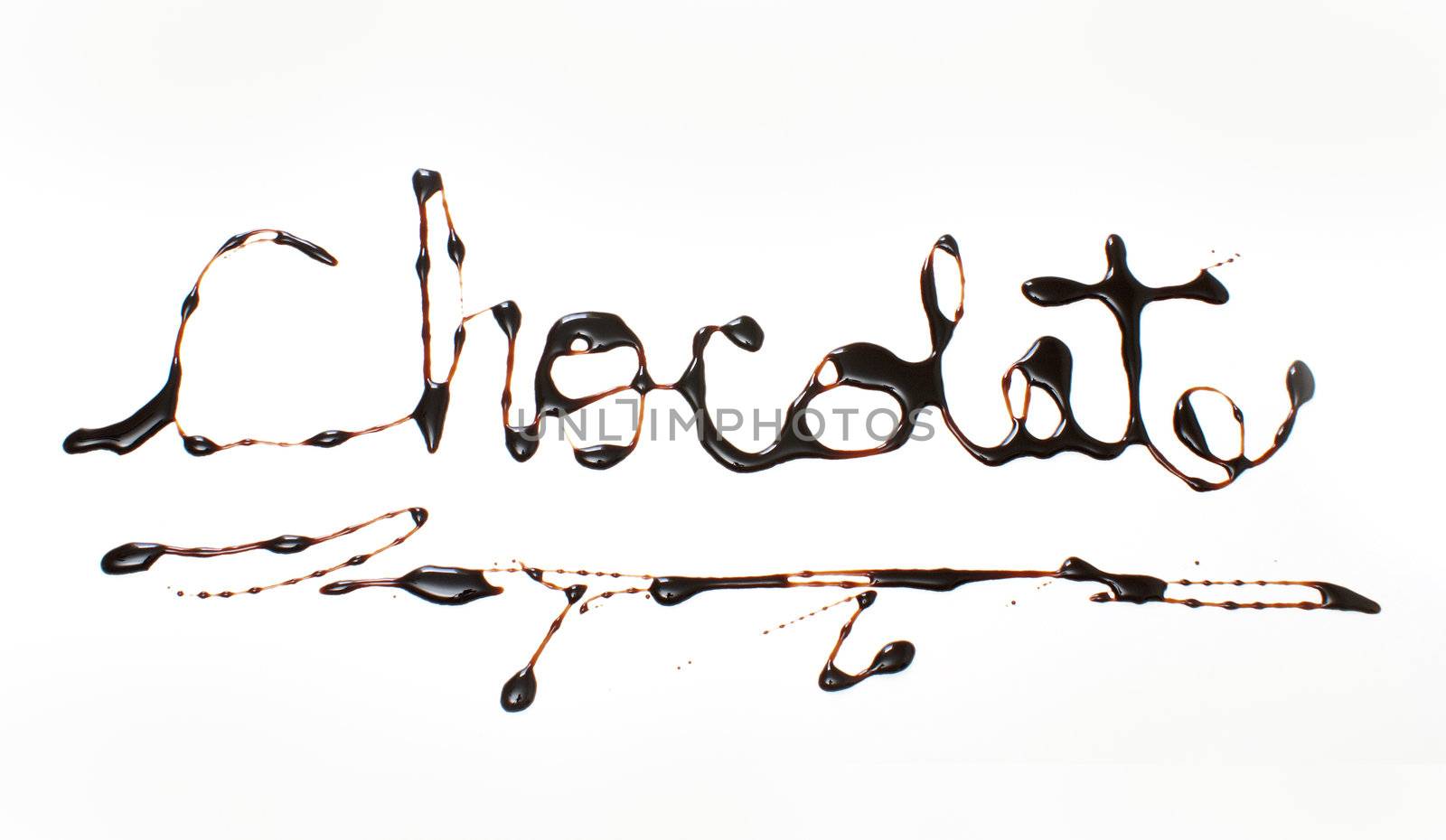 The Word Chocolate by AlphaBaby