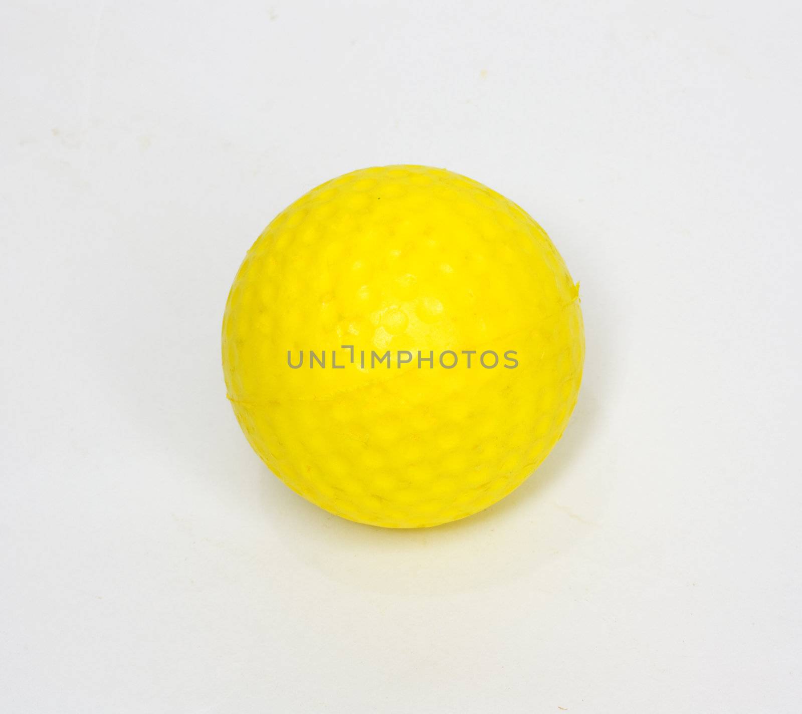 yellow ball by schankz