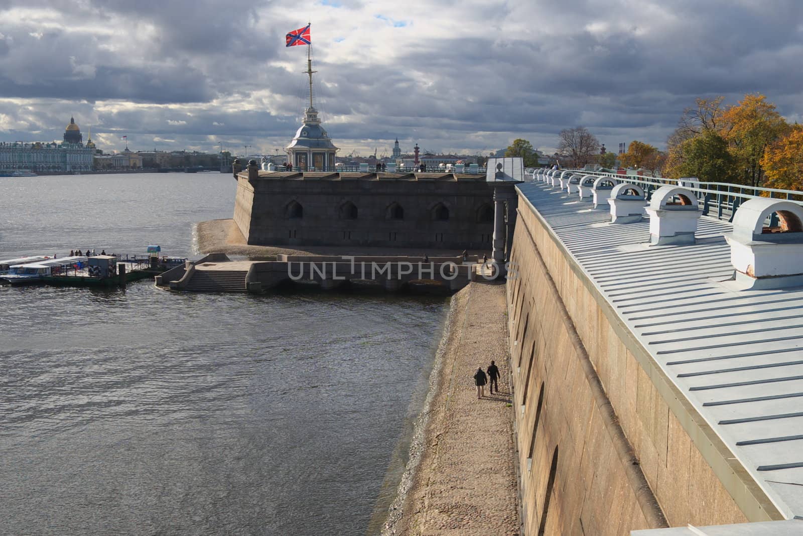 photo of the battlement protecting city from hold up