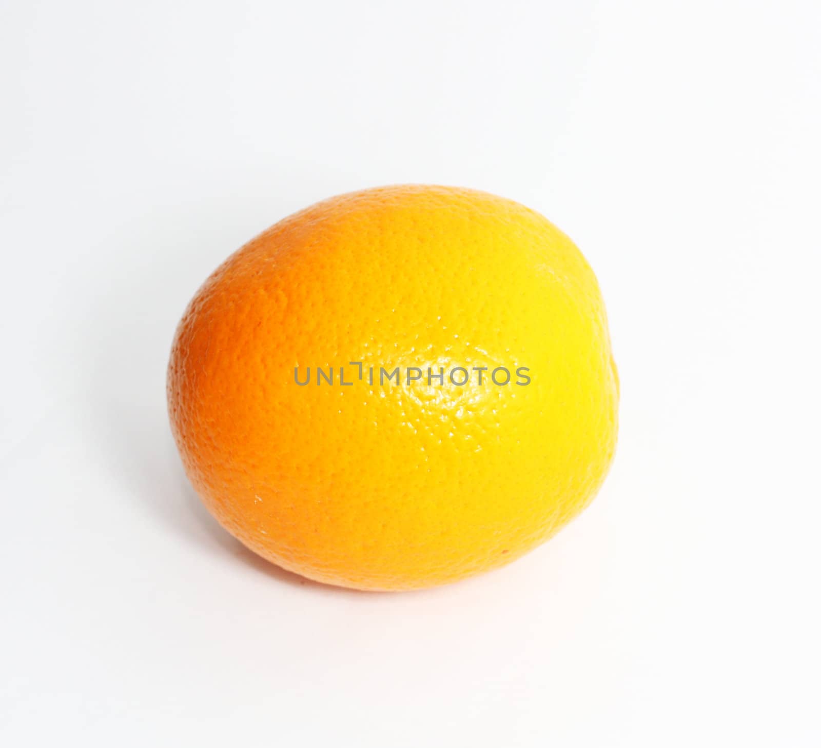 orange isolated on a white background  by schankz