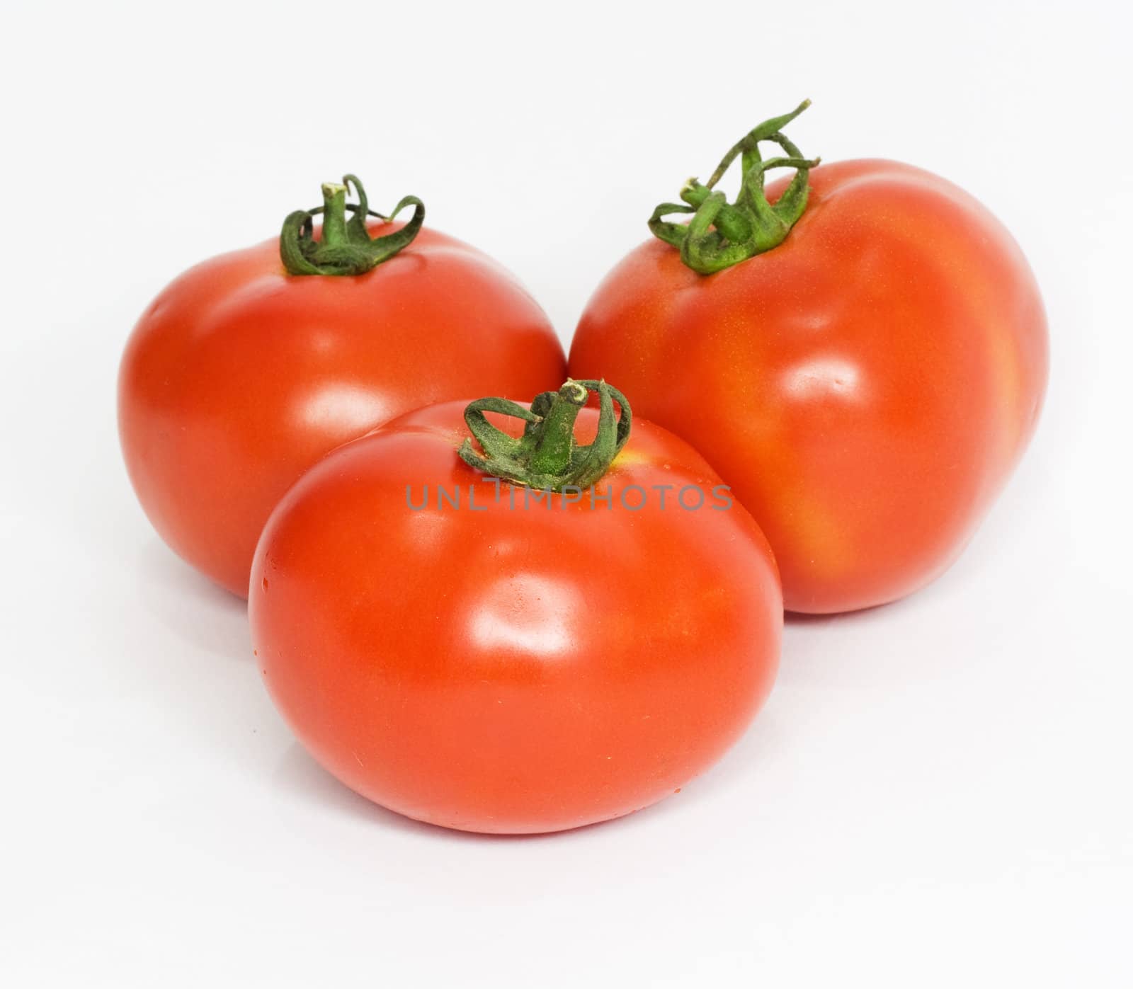 three tomatoes