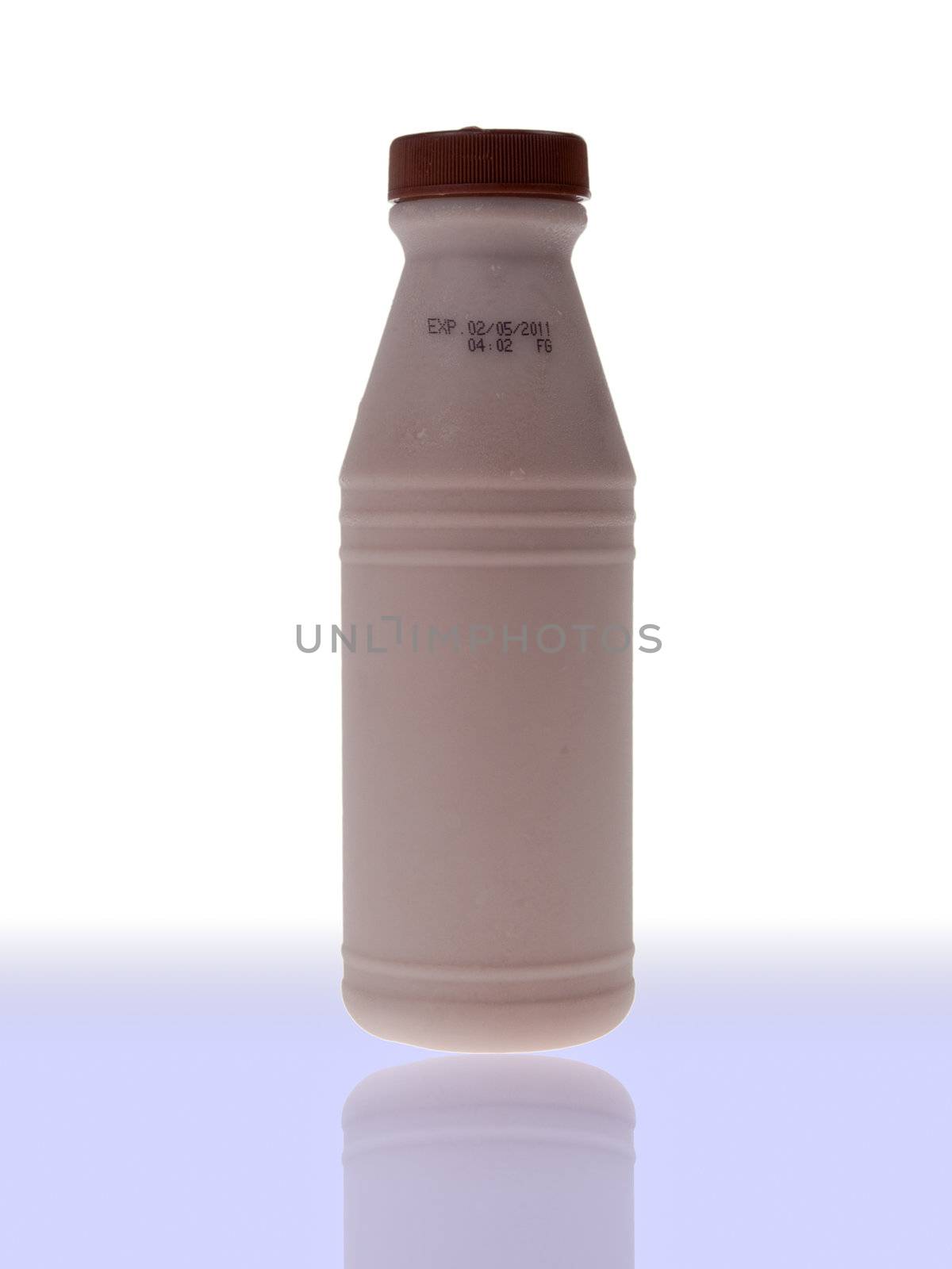 Bottle of fresh milk
