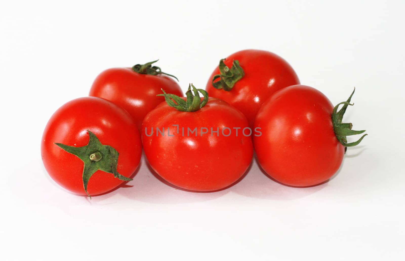 Red Tomatoes isolated 