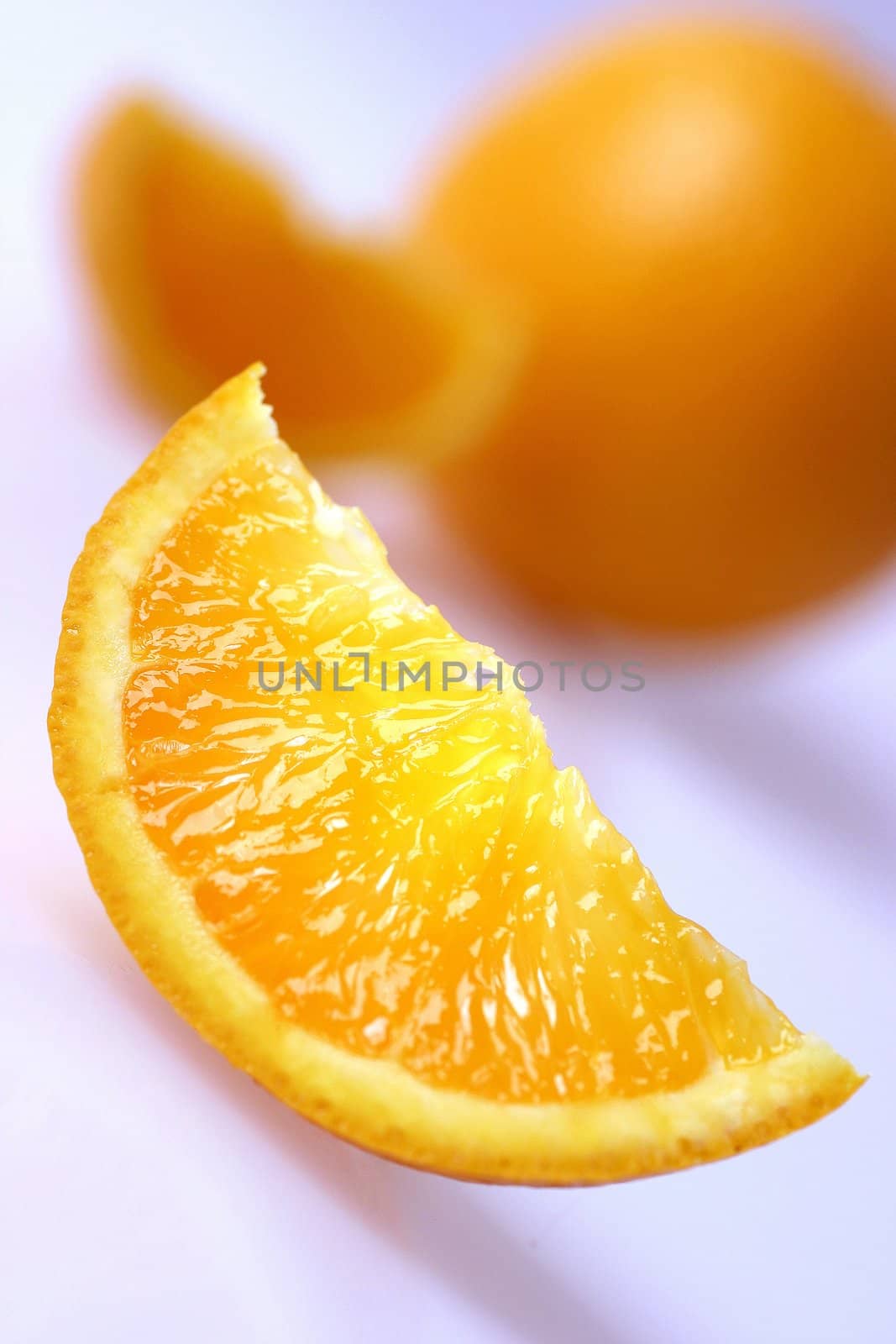 image of a piece of fresh juicy orange