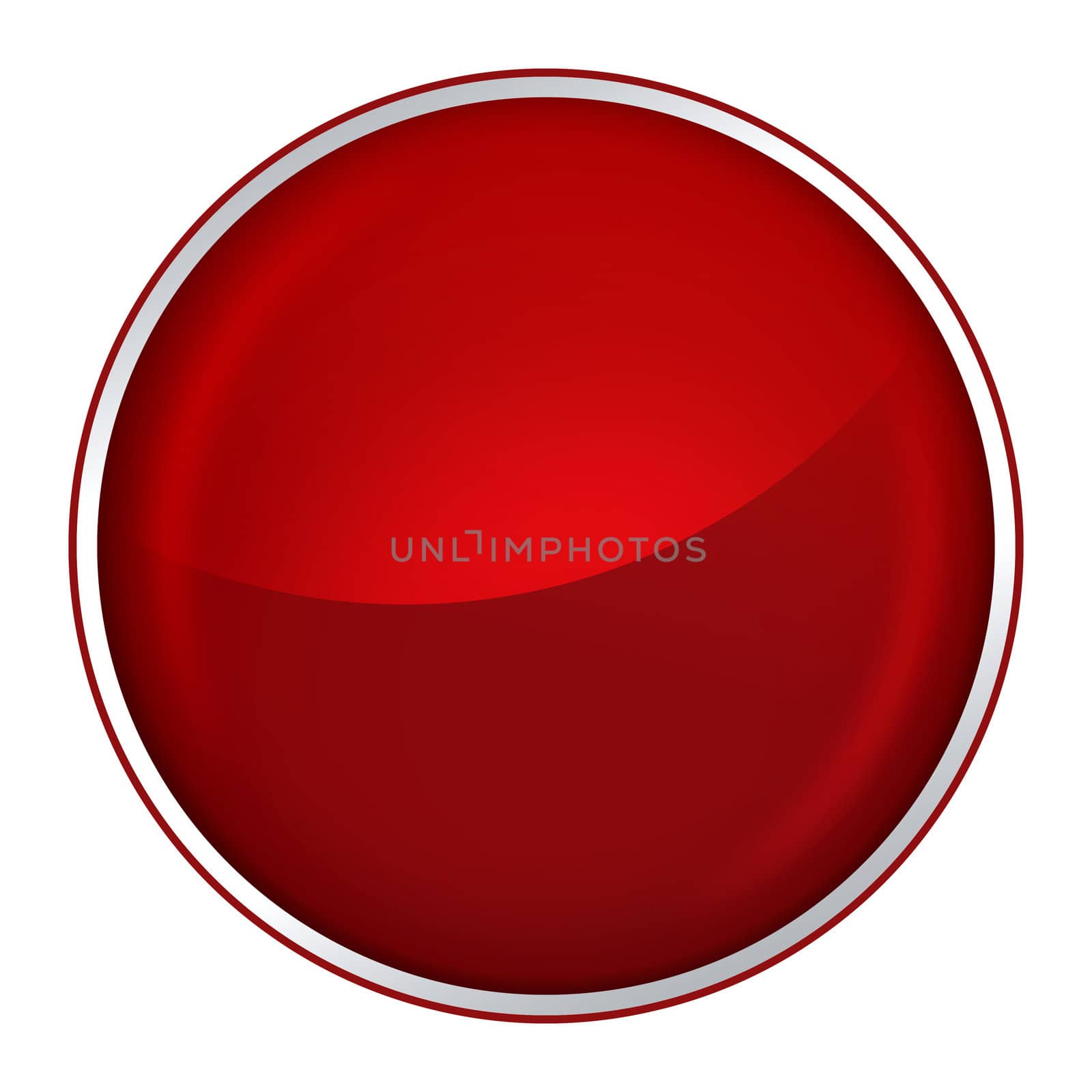 round red button with free blank space