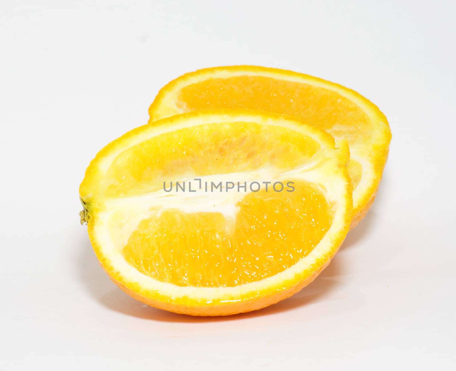 orange isolated on white background 