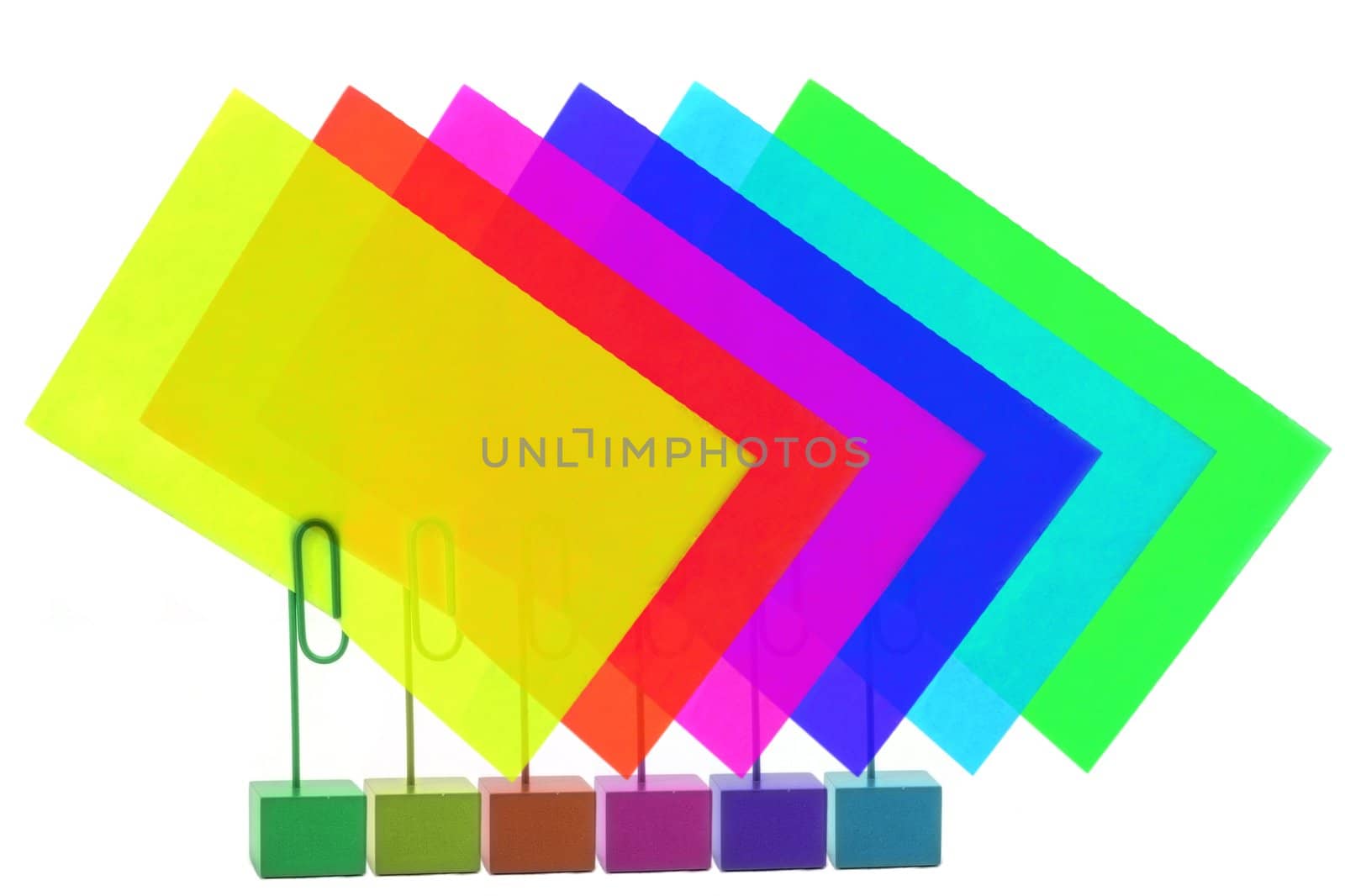 Multicolored Card Holders by jasony00