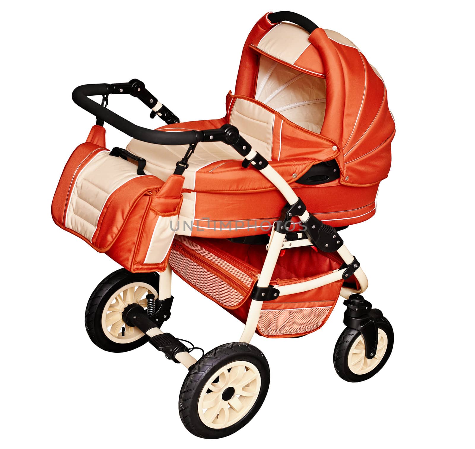 Pushchair for transporting children in winter by pzaxe
