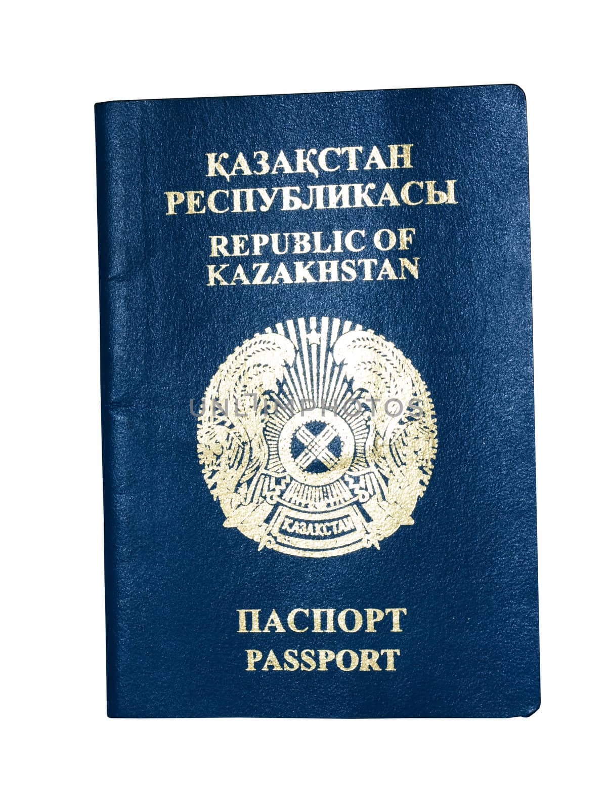 passport Republic of Kazakhstan isolated on white background  by schankz