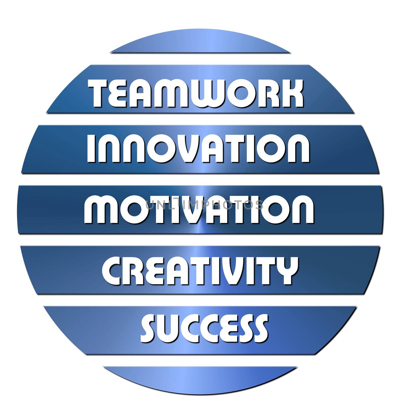 Blue Business motivation slogans