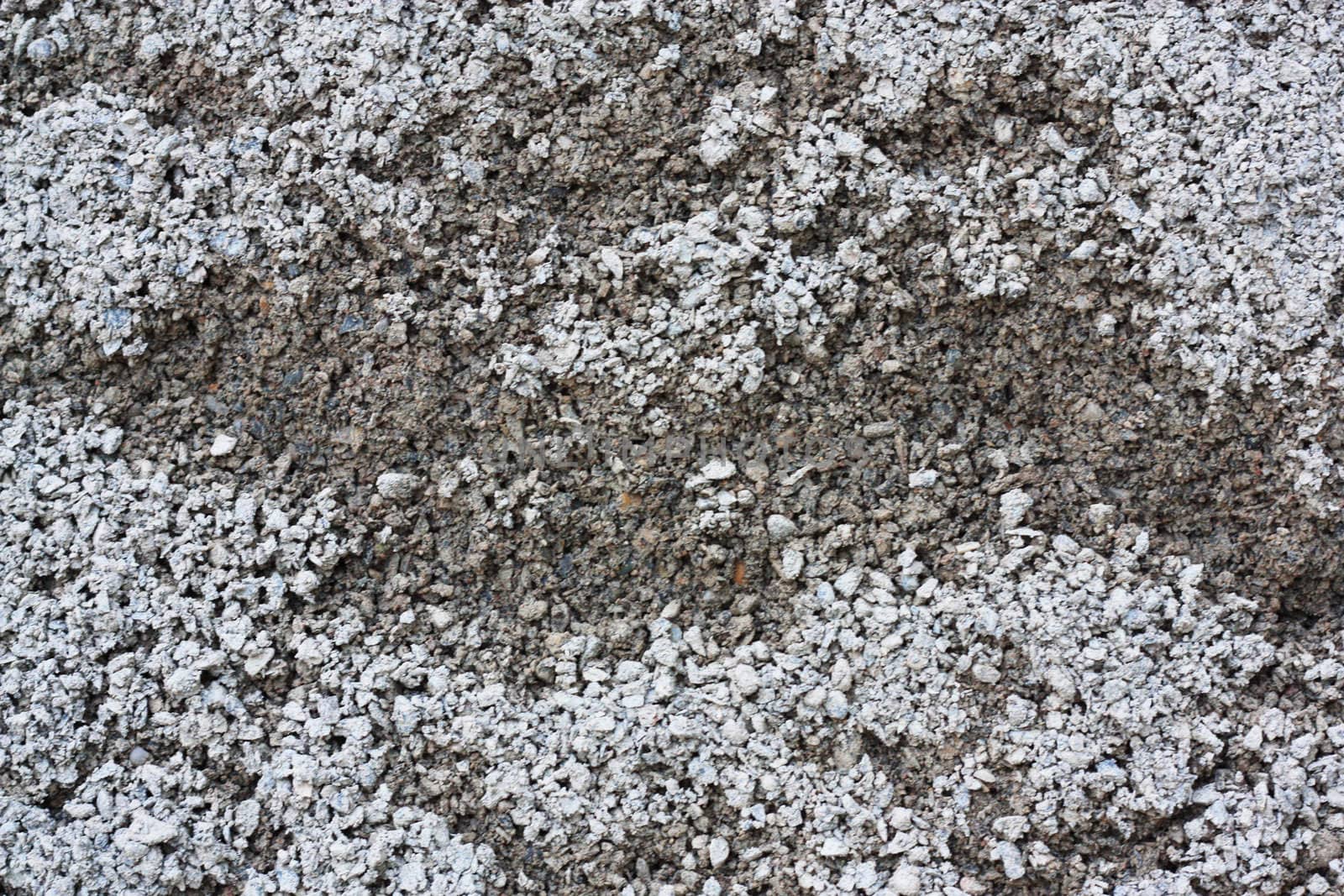 Crude sand as a background