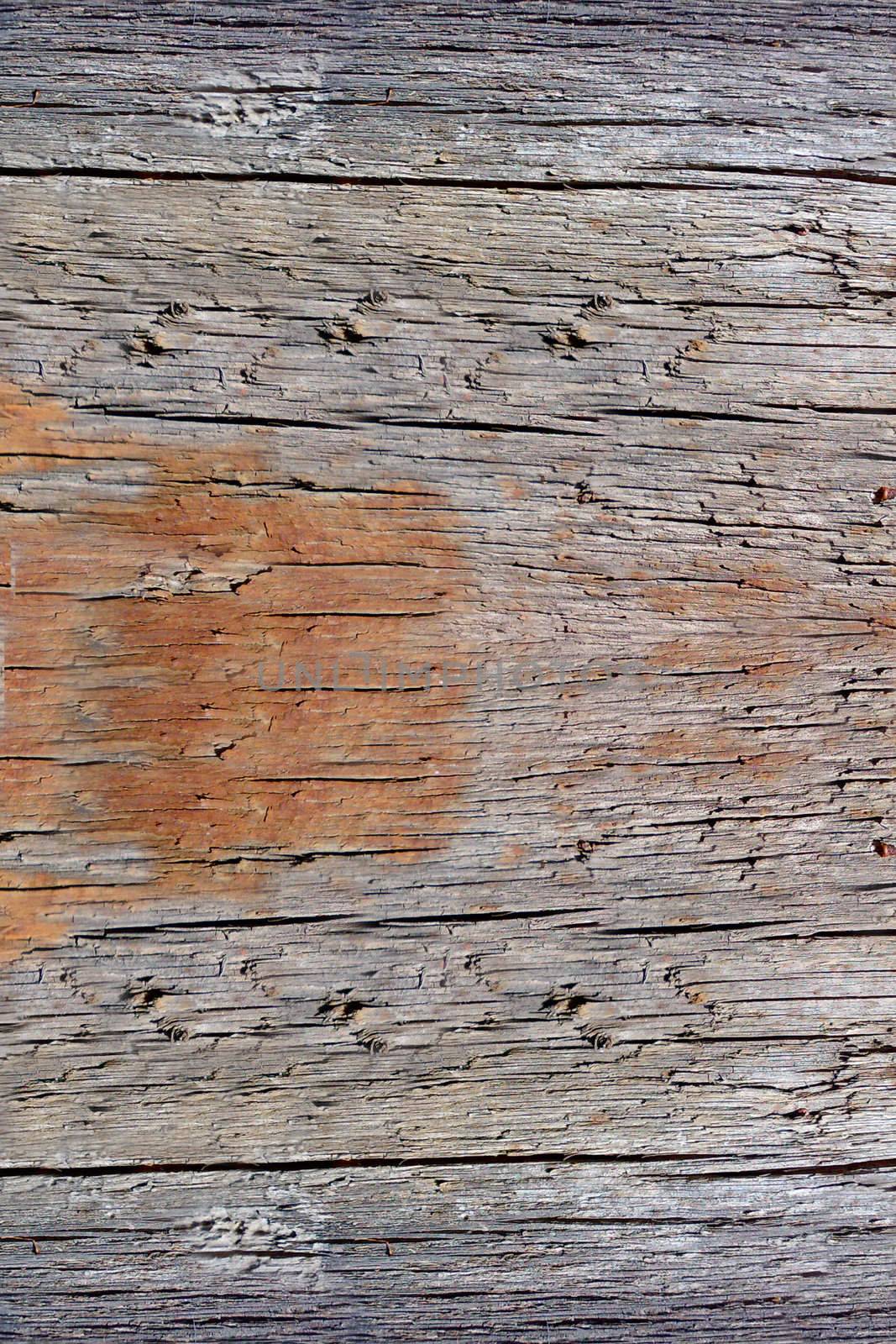 Wooden fence on all background
