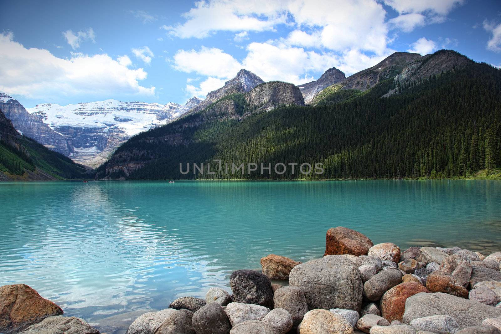 Lake Louise located in the Banff National Park by Sandralise