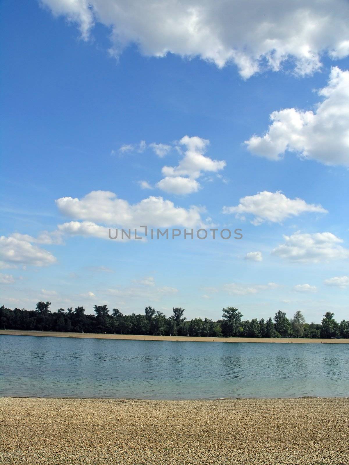 Lake Ada Ciganlija, Belgrade, Serbia