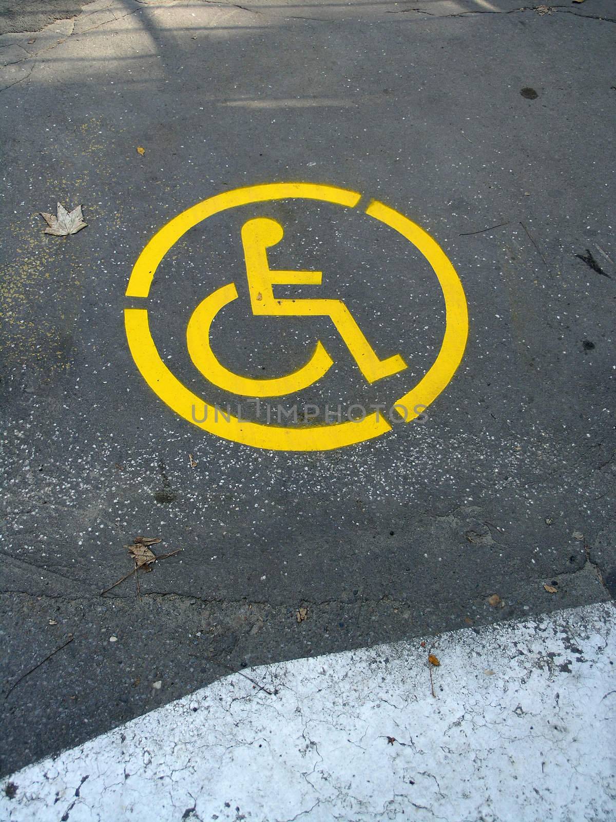 Wheelchair Symbol by adamr