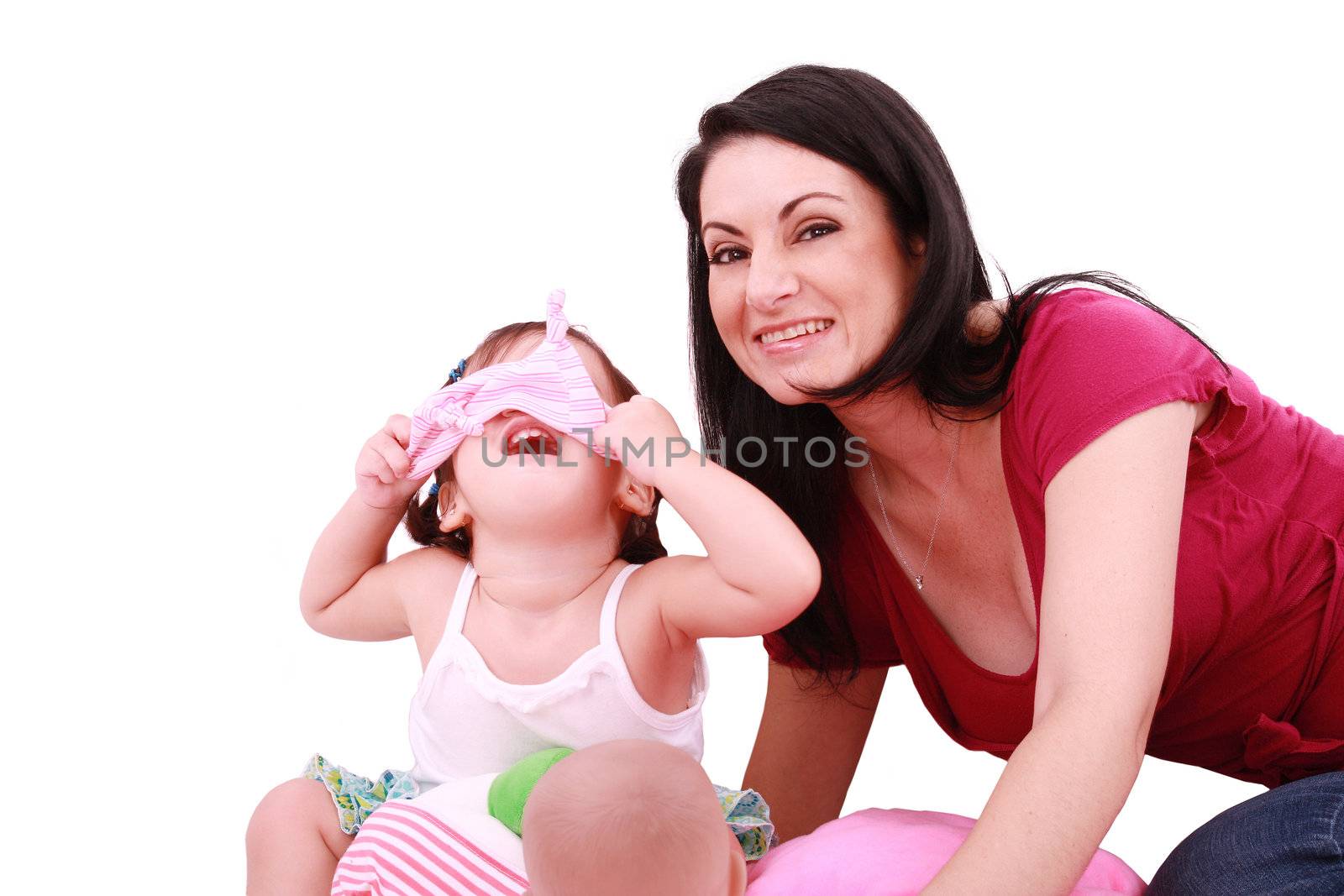 mom and daughter having fun by dacasdo