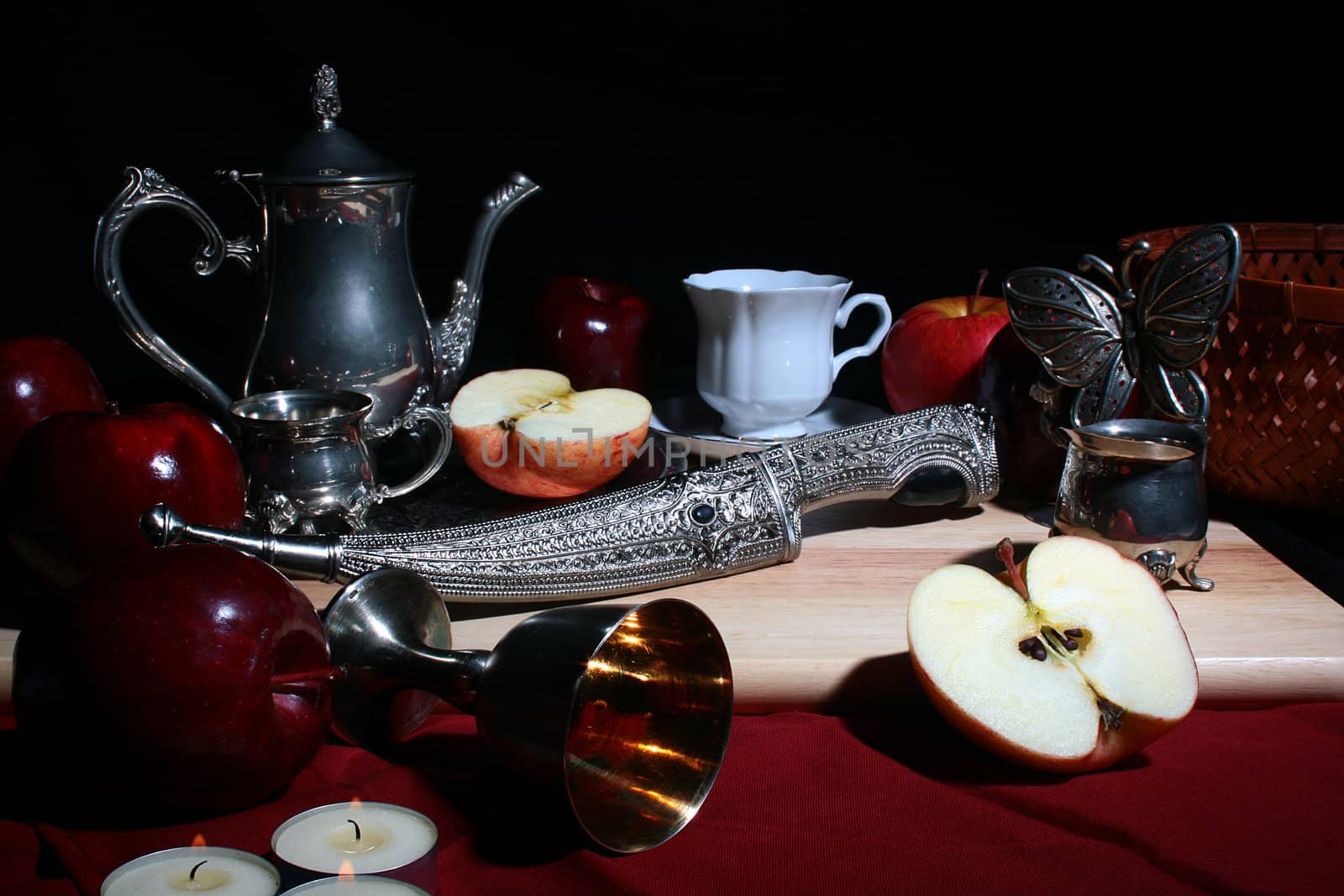 Dagger and apple by VIPDesignUSA