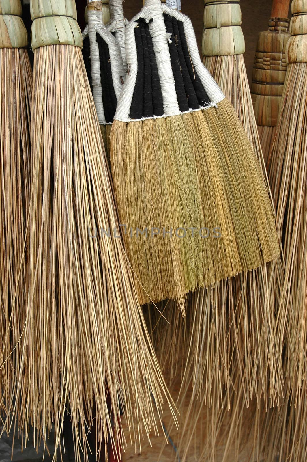 group of broom that sell on open market