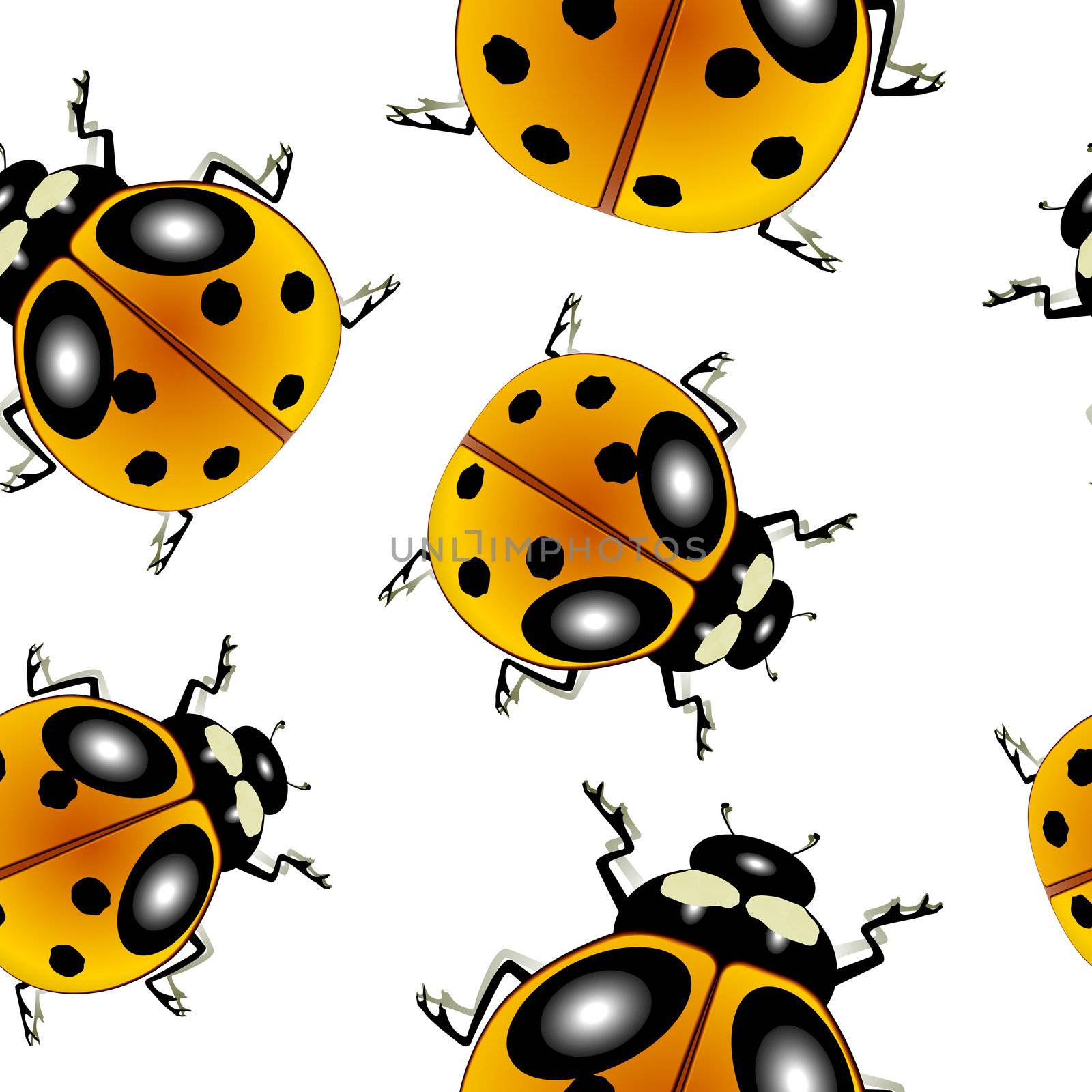 ladybugs pattern by robertosch
