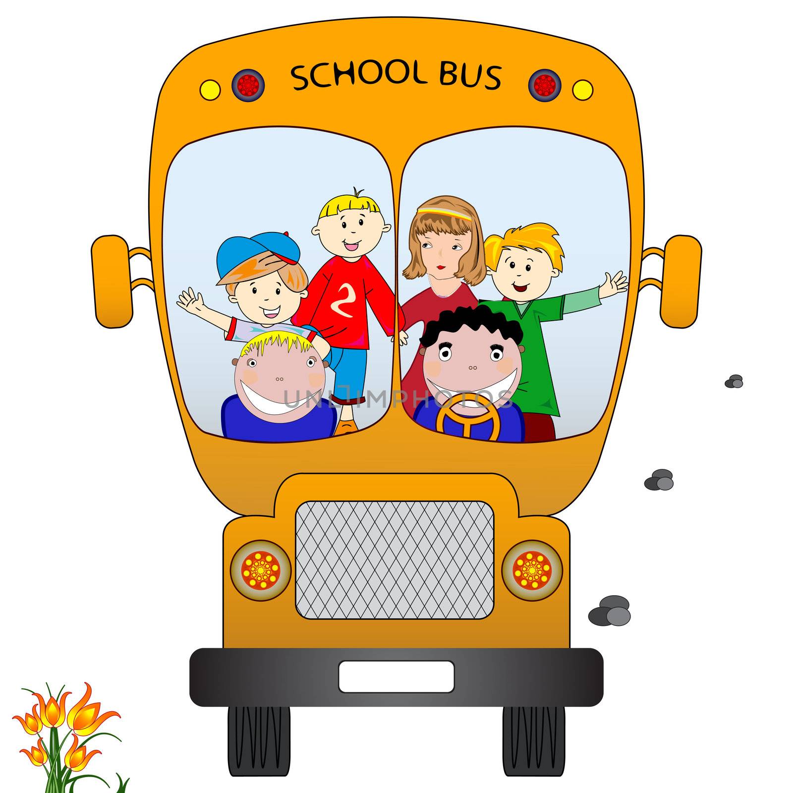 school bus by robertosch