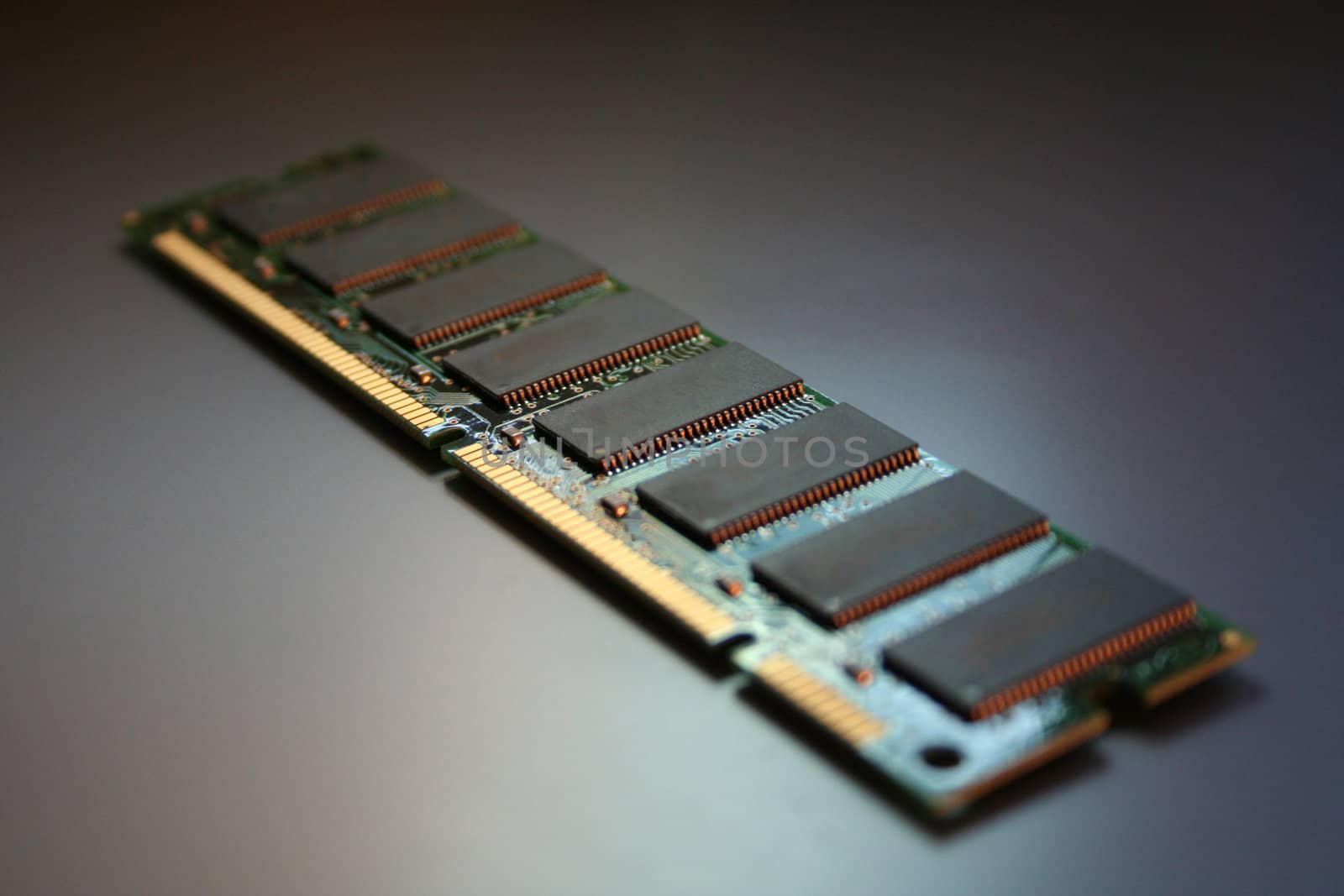 An isolated module of Random Access Memory.