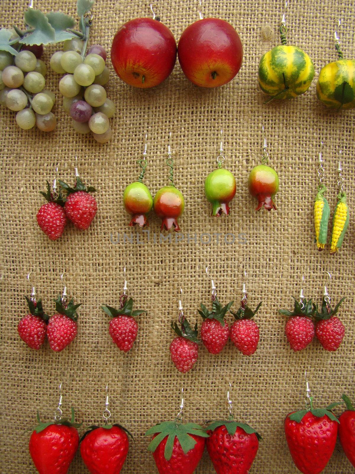                                fruit  earrings collection