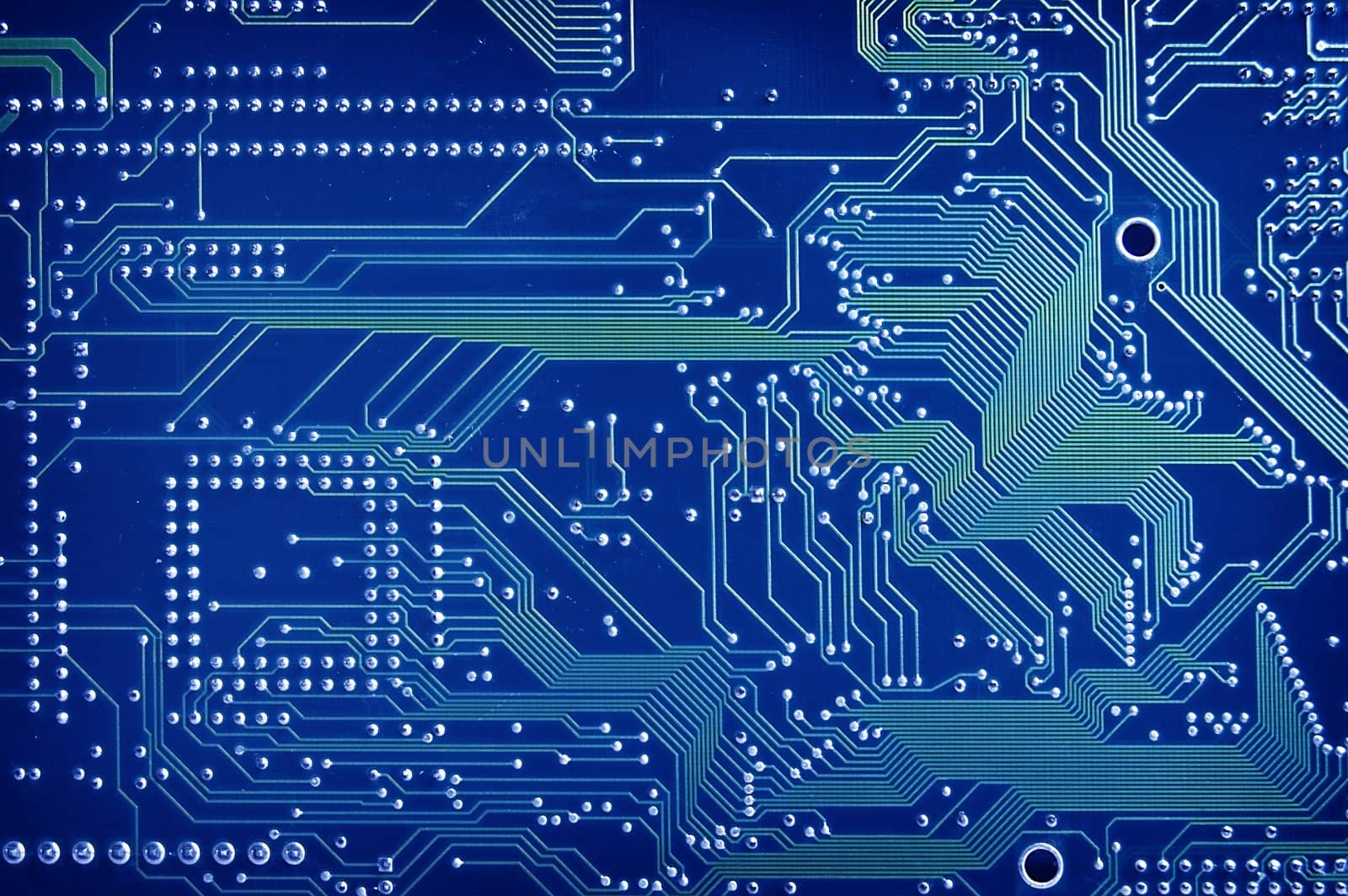 Close up of Computer Circuit Board