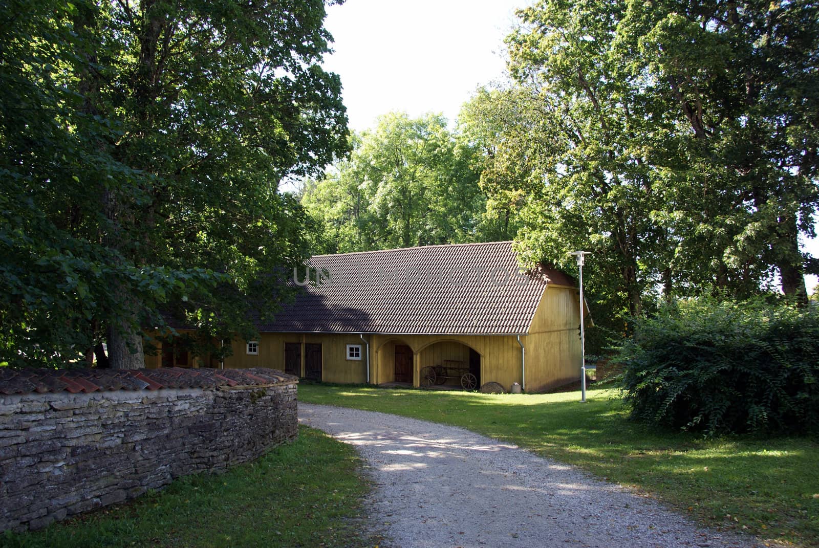 Manor in the north of Estonia. 18 century. Sagadi.