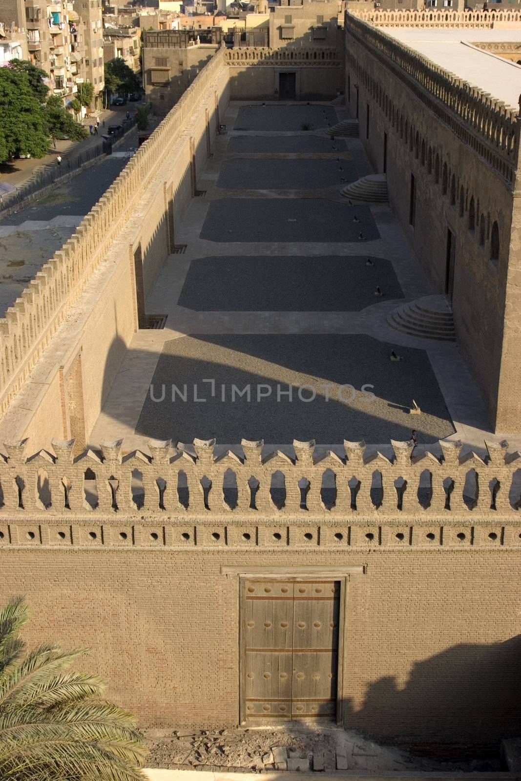 The Mosque of Ahmad Ibn ?ulun is located in Cairo, Egypt. It is arguably the oldest mosque in the city surviving in its original form, and is the largest mosque in Cairo in terms of land area. The mosque was commissioned by Ahmad Ibn Tulun, the Abbassid governor of Egypt from 868�884