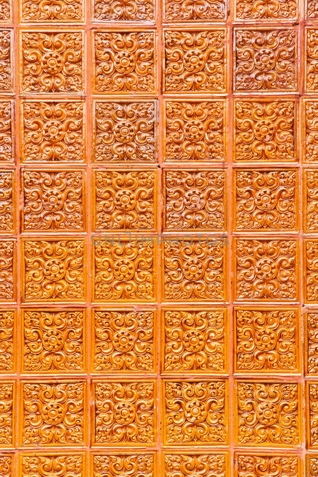 Background, Detail of glazed tiles texture