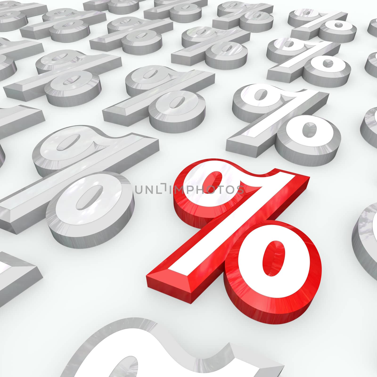 Percent Symbols - Best Percentage Growth or Interest Rate by iQoncept