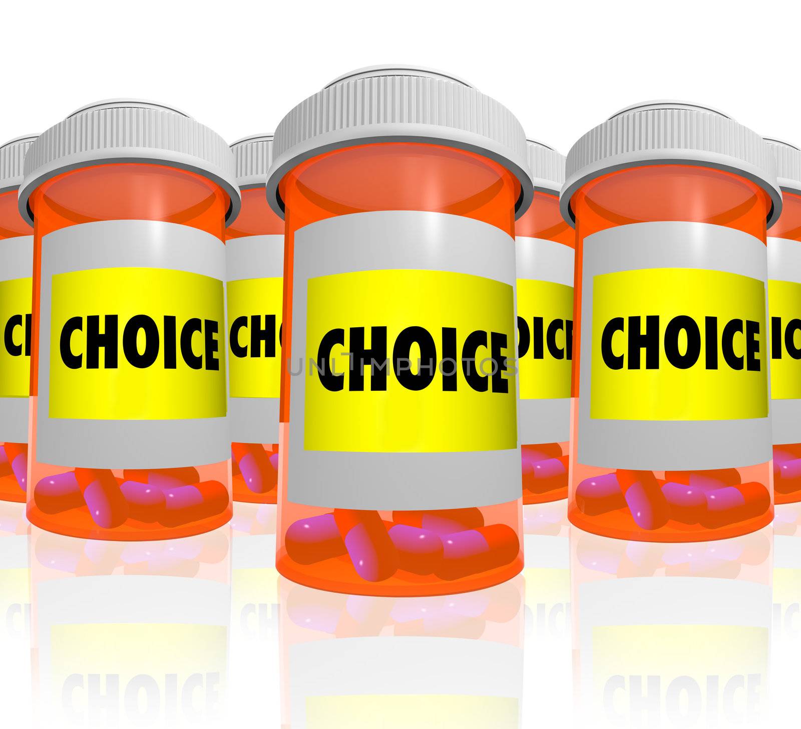 Choice - Choose from Many Prescription Bottles by iQoncept