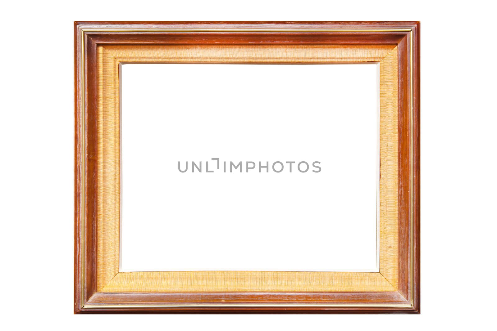 Isolated wood picture photo frame by FrameAngel