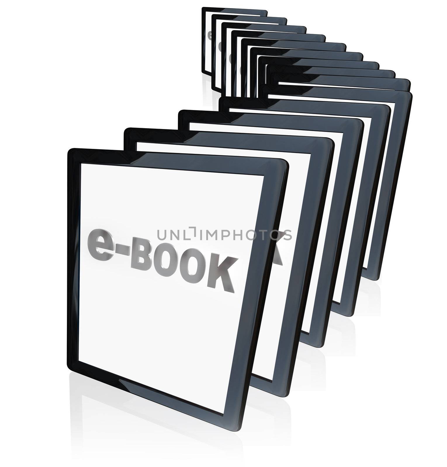 e-Books Tablet Readers New Technology Growing in Popularity   by iQoncept