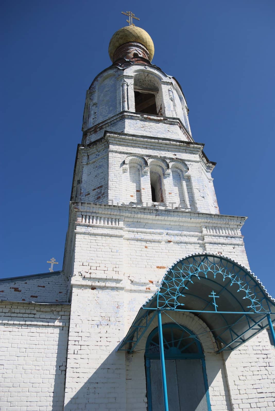 photo of the bell towers in rural church
