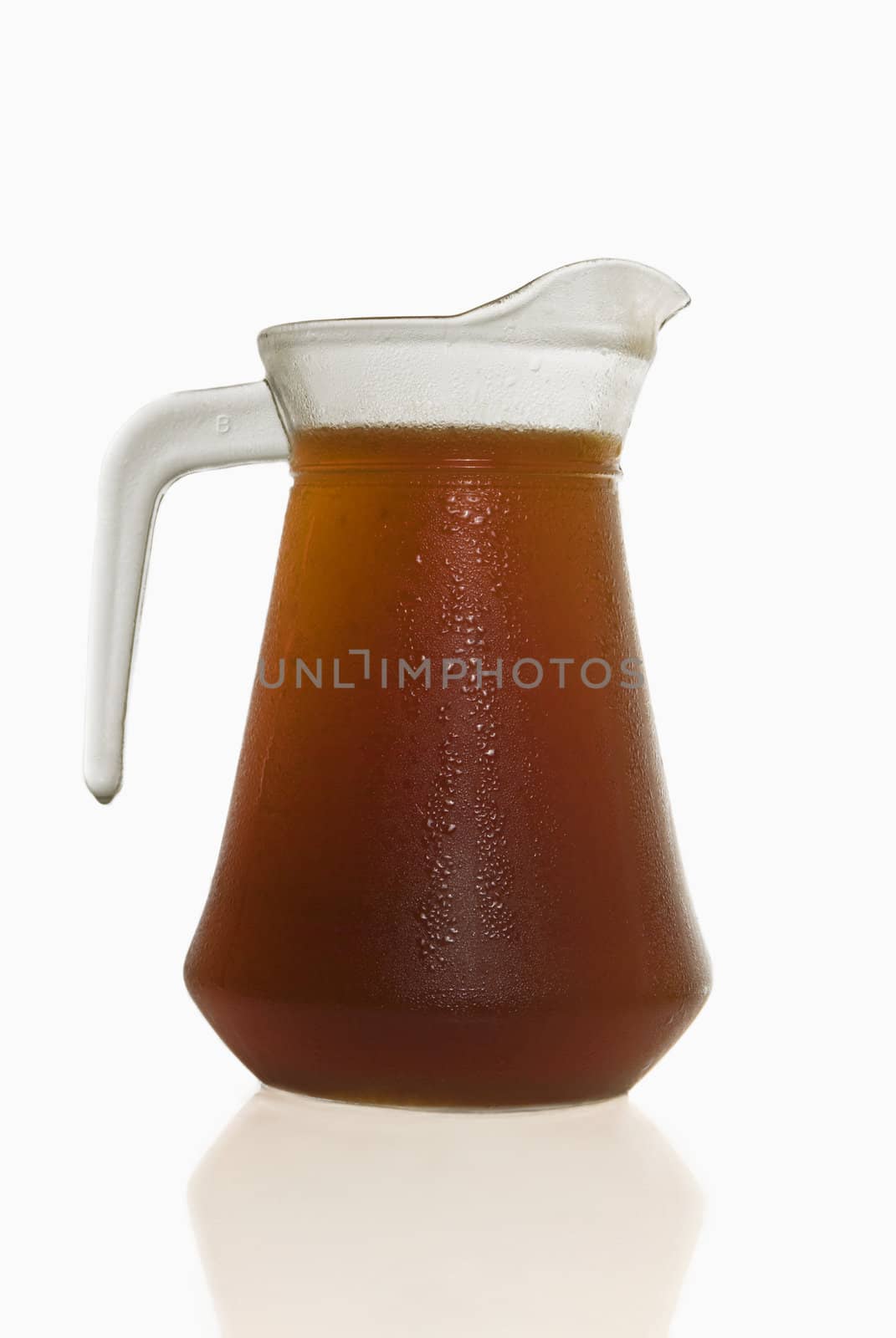 Pitcher of ice cold tea
