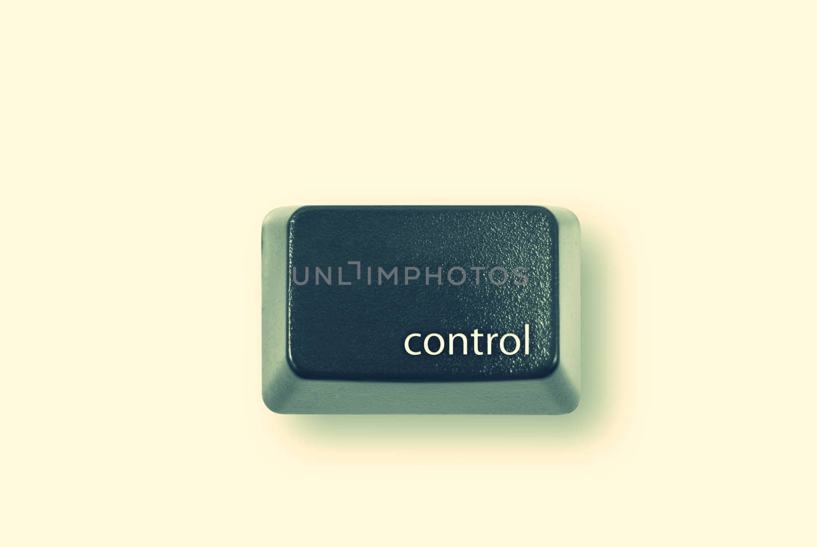Cross-processed "control" computer key