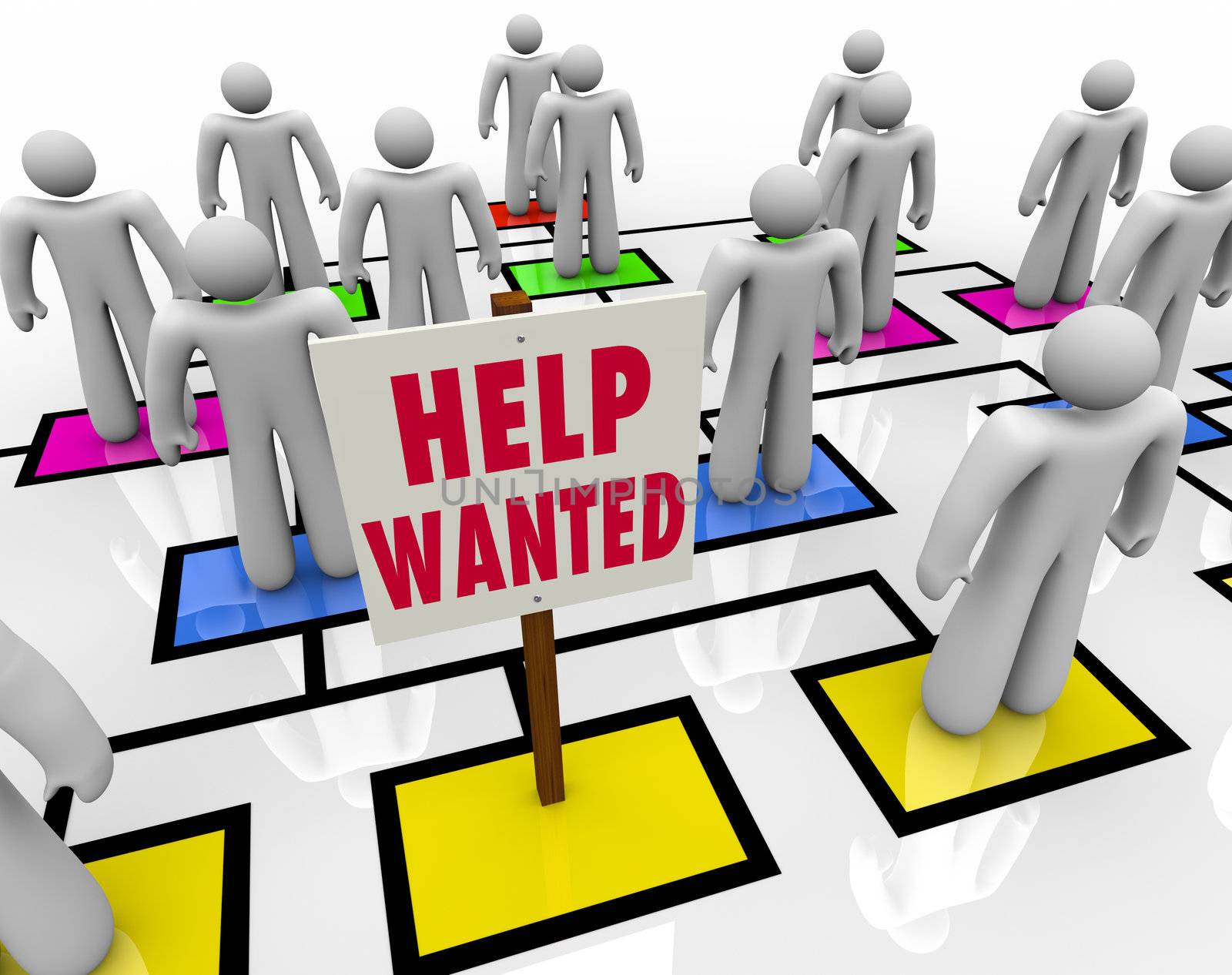 Help Wanted - Get a Job in Open Position by iQoncept