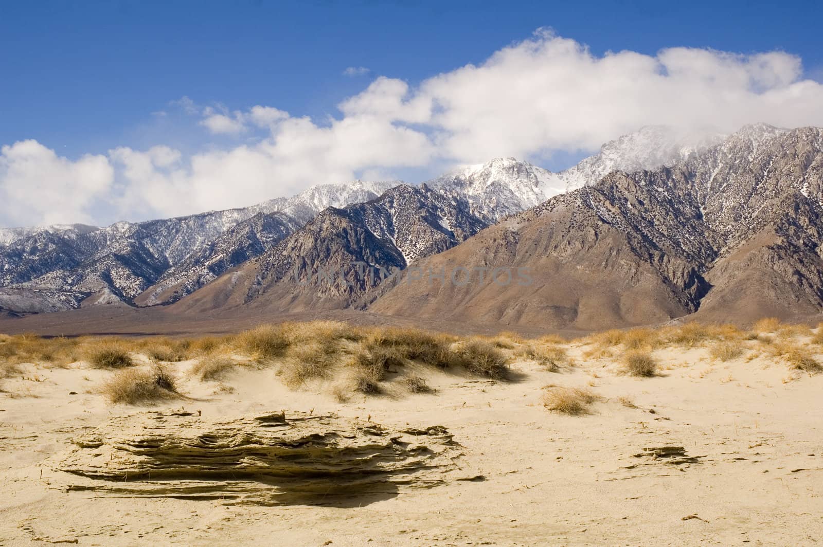 Desert landscape in death valley, CA